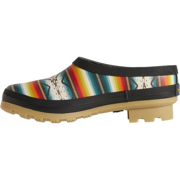 NEW Pendleton Saltillo Sunset Rubber Clogs Faux-Fur Lined  2511 2s1 - Picture 4 of 4